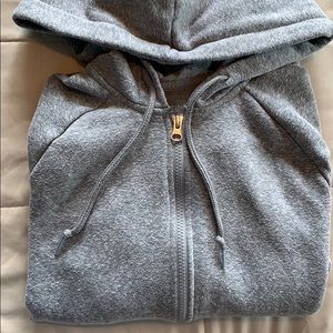 Zip up hoodie
